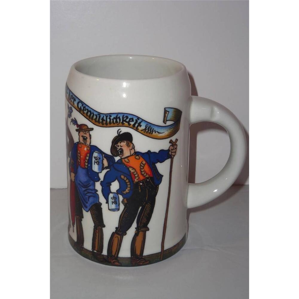 German Ein Profit Der Gemutlichkeit Mug Beer Heavy Large -051428